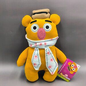 Disney Fozzie Bear Pook-A-Looz Plush Rag Doll Muppets Stuffed Animal Ages 0+